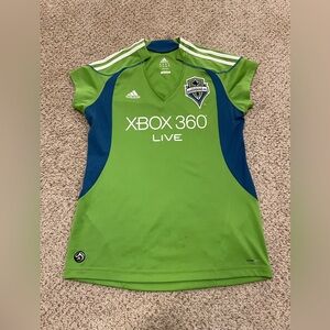Adidas seattle sounders soccer jersey Xbox 360 women’s‎ size large